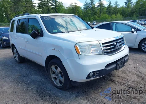 2012 Honda Pilot Ex-L from USA, damaged, VIN 5FNYF4H57CB069170